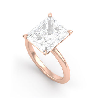 Anillo con diamante de laboratorio 8 ct