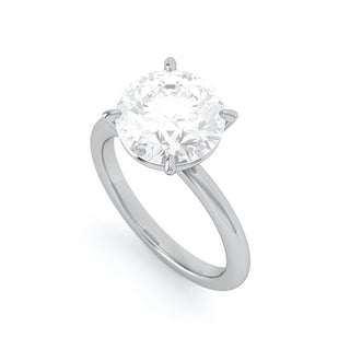Anillo con diamante de laboratorio 5 ct