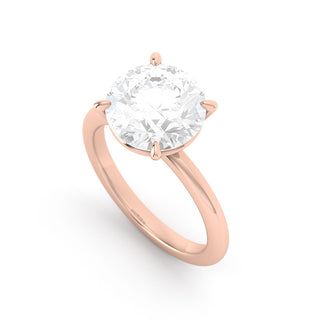 Anillo con diamante de laboratorio 5 ct