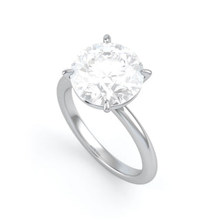 Anillo con diamante de laboratorio 6 ct