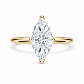 Ring with cultured diamond 0.50 ct