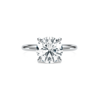 Anillo con diamante de laboratorio redondo 5 ct