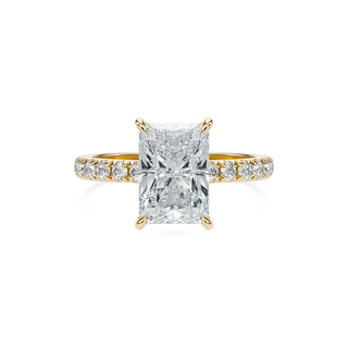 Radiante pavé · 3.70 ct