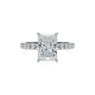 Radiante pavé · 3.70 ct