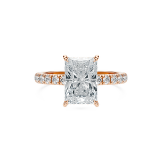 Radiante pavé · 3.70 ct
