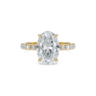 Ring with cultured diamond 0.50 ct