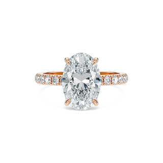 Ring with cultured diamond 0.50 ct
