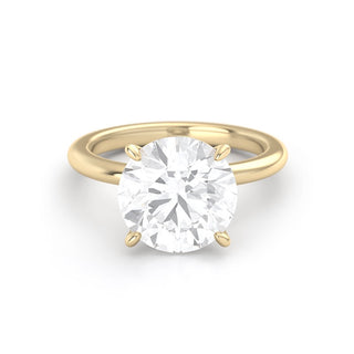 Anillo con diamante de laboratorio 6 ct