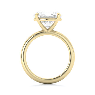 Anillo con diamante de laboratorio 5 ct