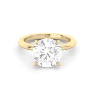 Anillo con diamante de laboratorio 5 ct