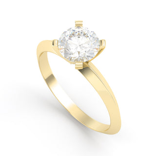 Anillo con diamante natural 1.20 ct