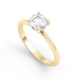 Anillo con diamante cultivado 1.20 ct