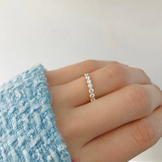 Anillo con diamantes 0.80 ct